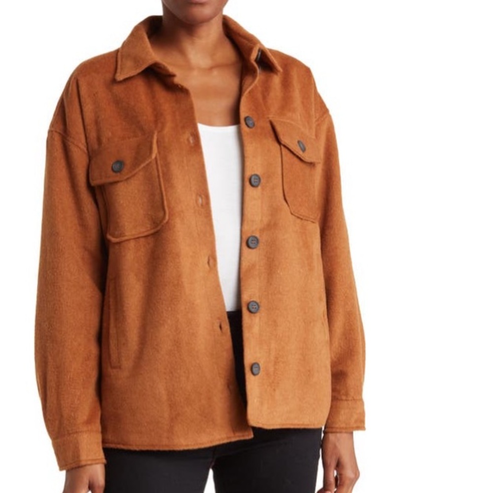 NWT Thred & Supply Shirt Jacket Xl liner /warm & cozy